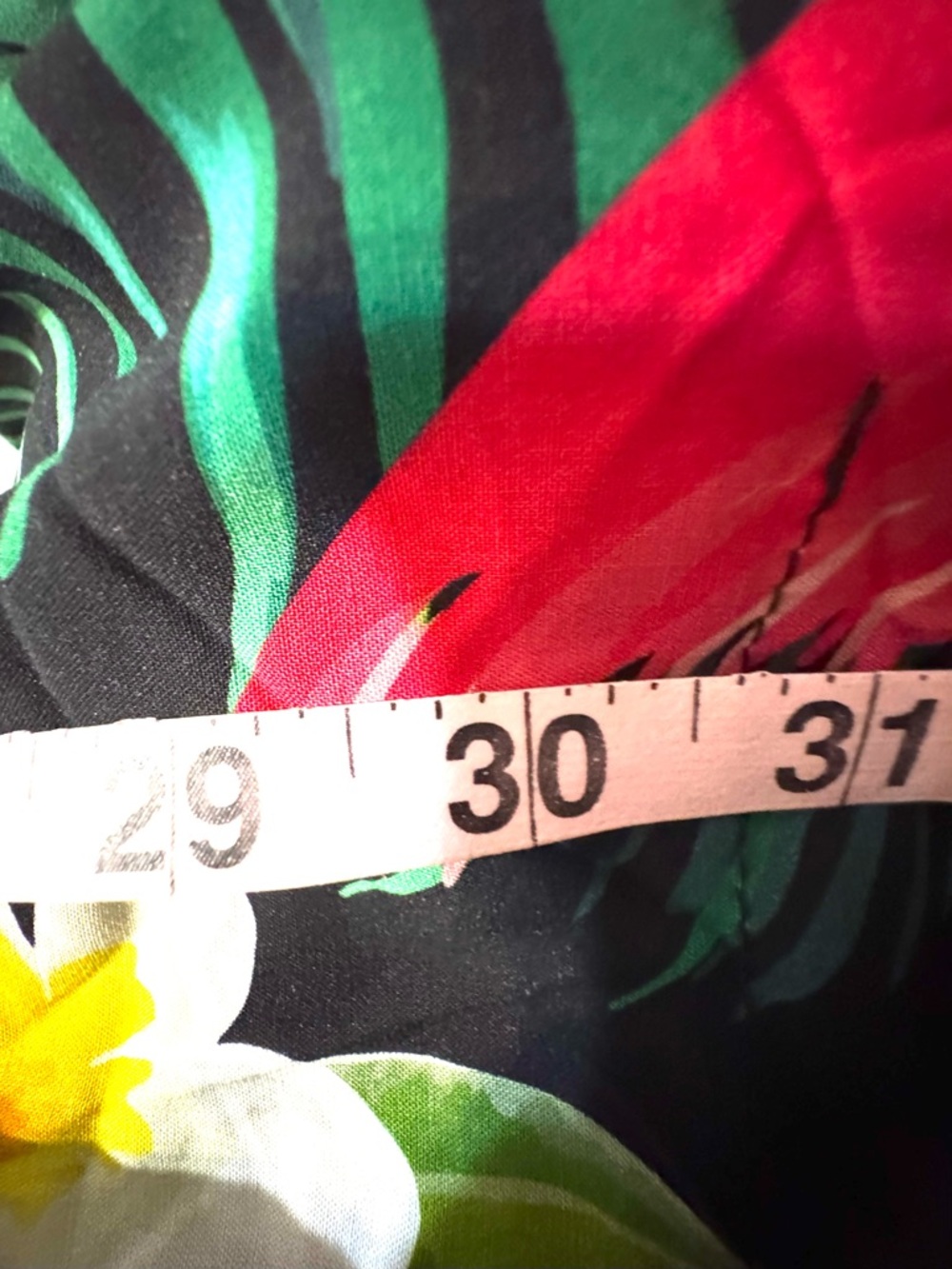 Kaftan Tropical Flamingo Black Maxi Dress V-Neck Diamond Weave Detail One Size - Picture 10 of 10